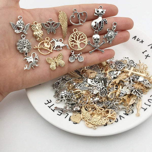 Lot De 80 Pièces Pour Fabrication De Bijoux DIY - Accessoires En Fer - Neuf