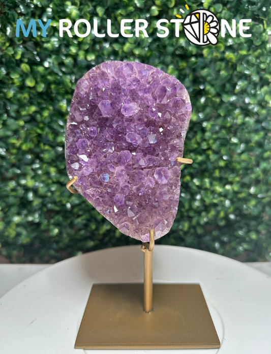 Améthyste sur Support #32 - Pierres et fossiles