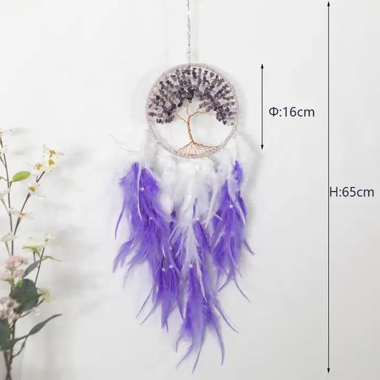 Attrape Rêve Améthyste - Perles