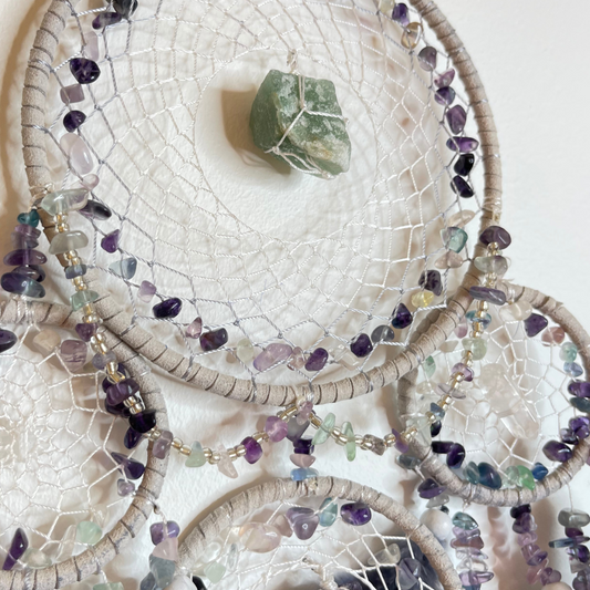 Attrape Rêve Fluorite - Perles