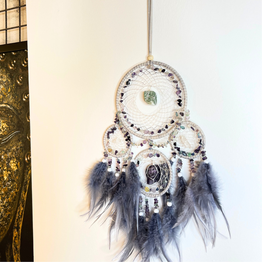 Attrape Rêve Fluorite - Perles