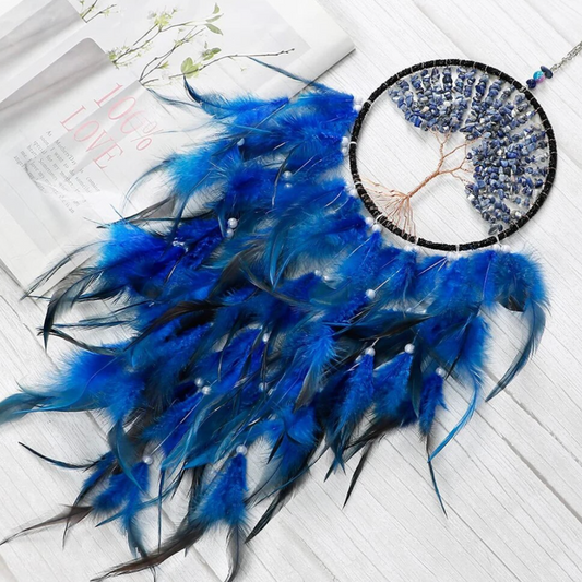 Attrape Rêve Lapis Lazuli - Perles