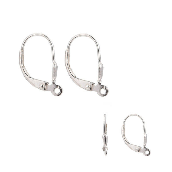 Boucles d'oreilles plaquées or avec fermoirs dormeuses - Améthyste