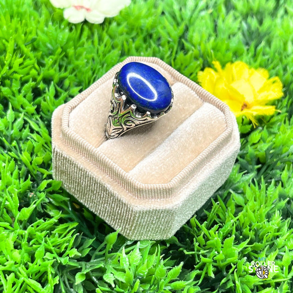Bracelet Avec Médaillon En Argent Et Lapis Lazuli Asie Chine Bracelet Avec Médaillon En Argent Et Lapis Lazuli Asie Chine