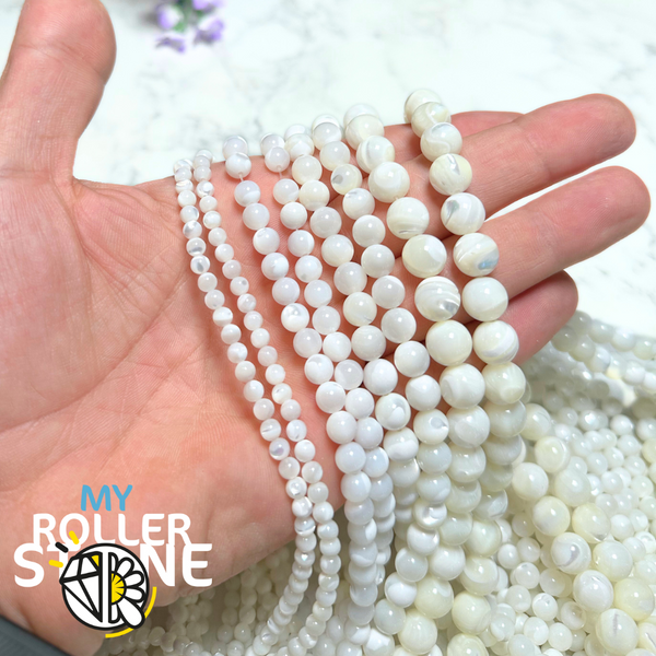 Musiclily Pro Inlay Dots Perle Nacre Naturelle 6,35mm Blanc - Set De 20 Pour Guitare