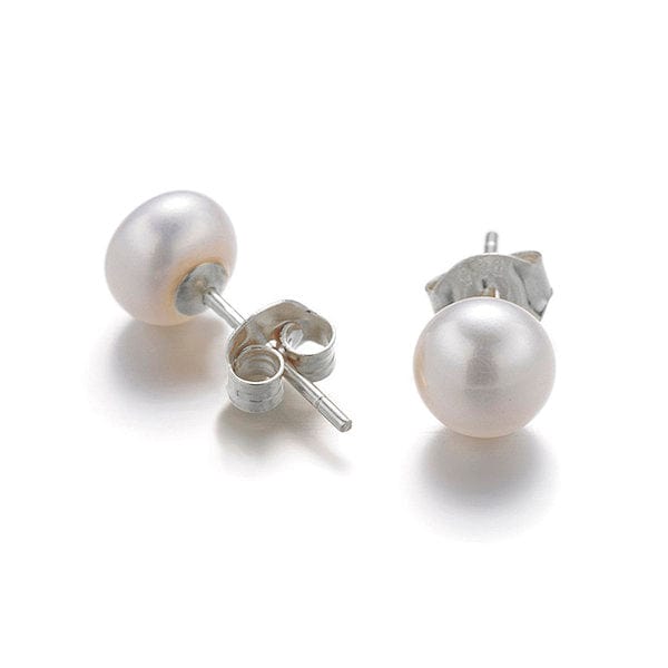 Boucles d'oreilles perles d'eau douce Argent 925