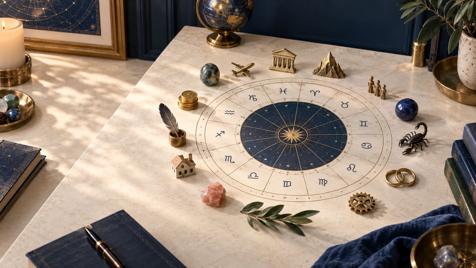 Les 12 maisons astrologiques et leurs domaines