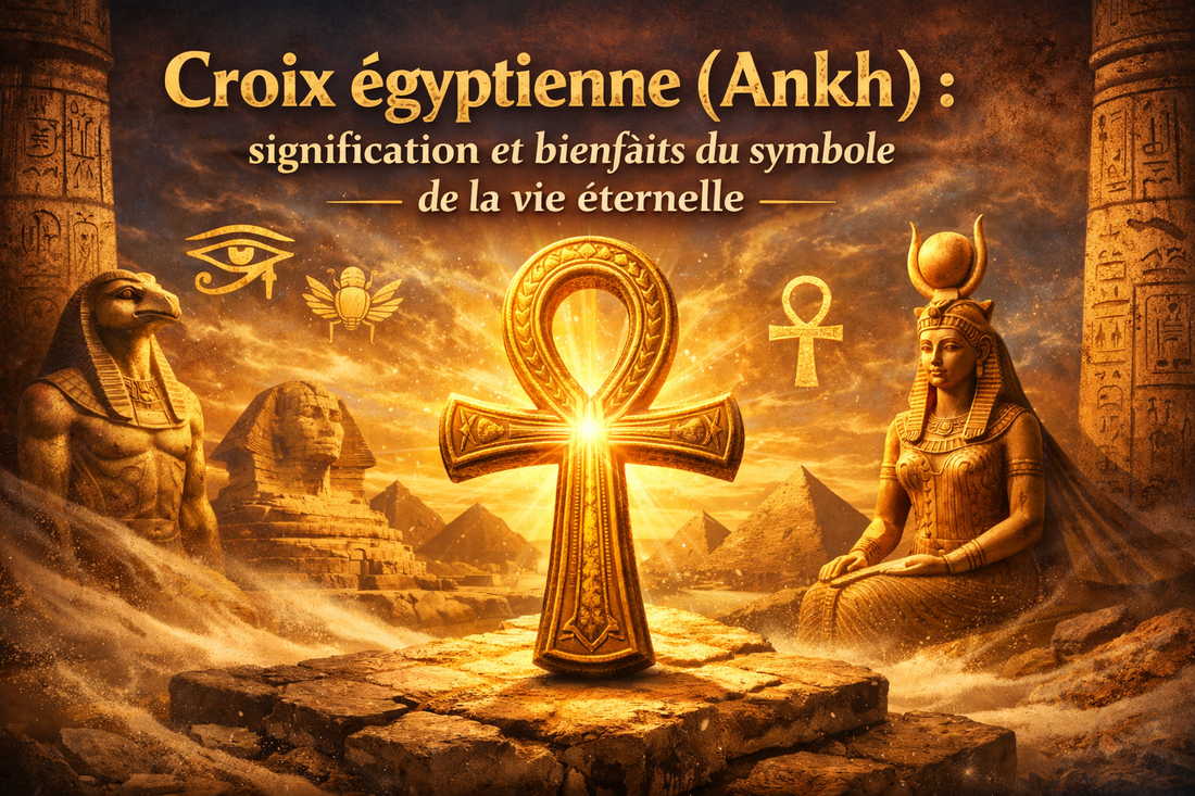 Croix égyptienne (Ankh) : signification et bienfaits du symbole de la vie éternelle