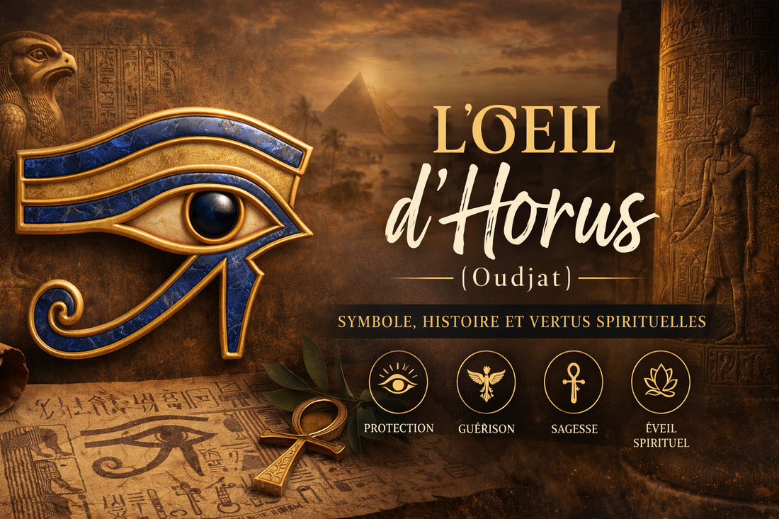 L'Œil d’Horus (Oudjat) : symbole, histoire et vertus spirituelles