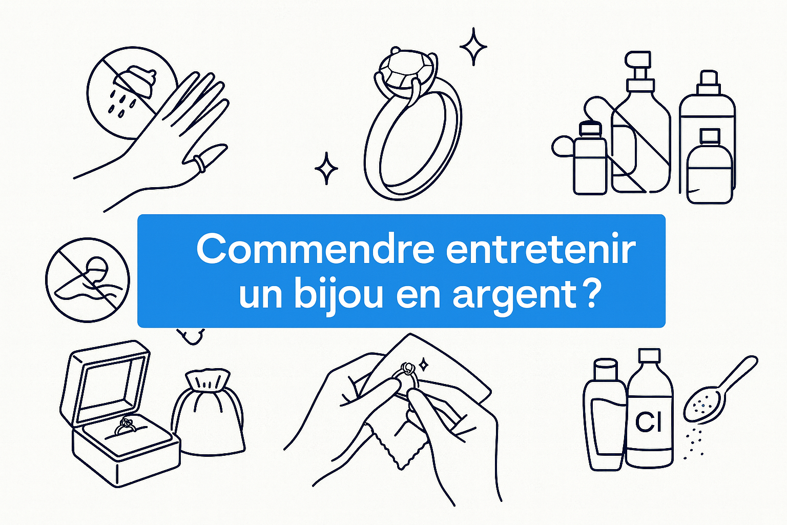 Comment entretenir un bijou en argent ?