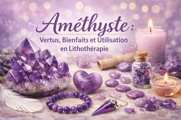 Améthyste : Vertus, Bienfaits et Utilisation en Lithothérapie