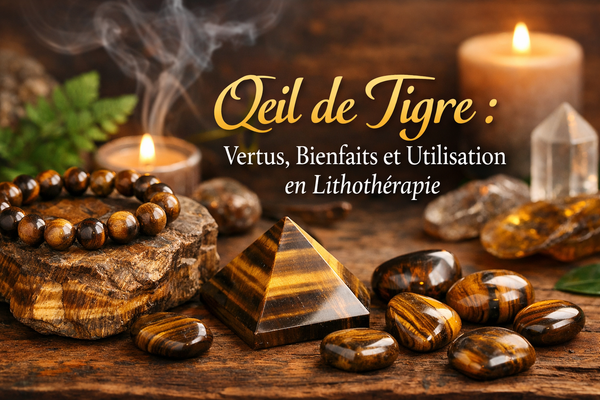 Œil de Tigre : Vertus, Bienfaits et Utilisation en Lithothérapie