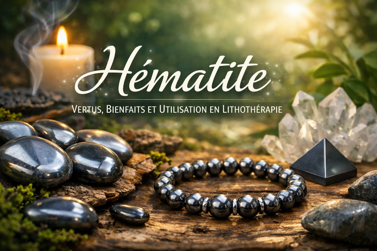 Hématite : Vertus, Bienfaits et Utilisation en Lithothérapie