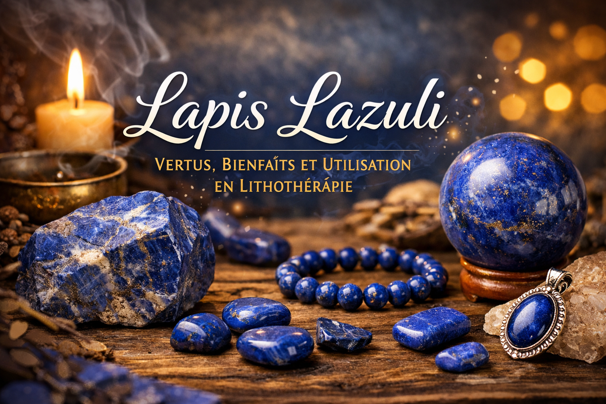 Lapis Lazuli : Vertus, Bienfaits et Utilisation en Lithothérapie