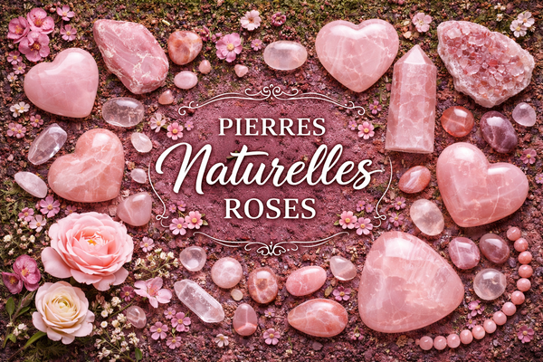Quelles sont les vertus et bienfaits des pierres naturelles roses ?