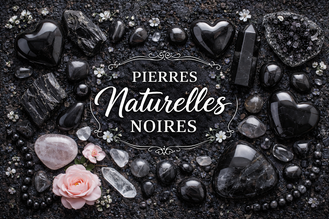 Vertus et bienfaits des pierres naturelles noires