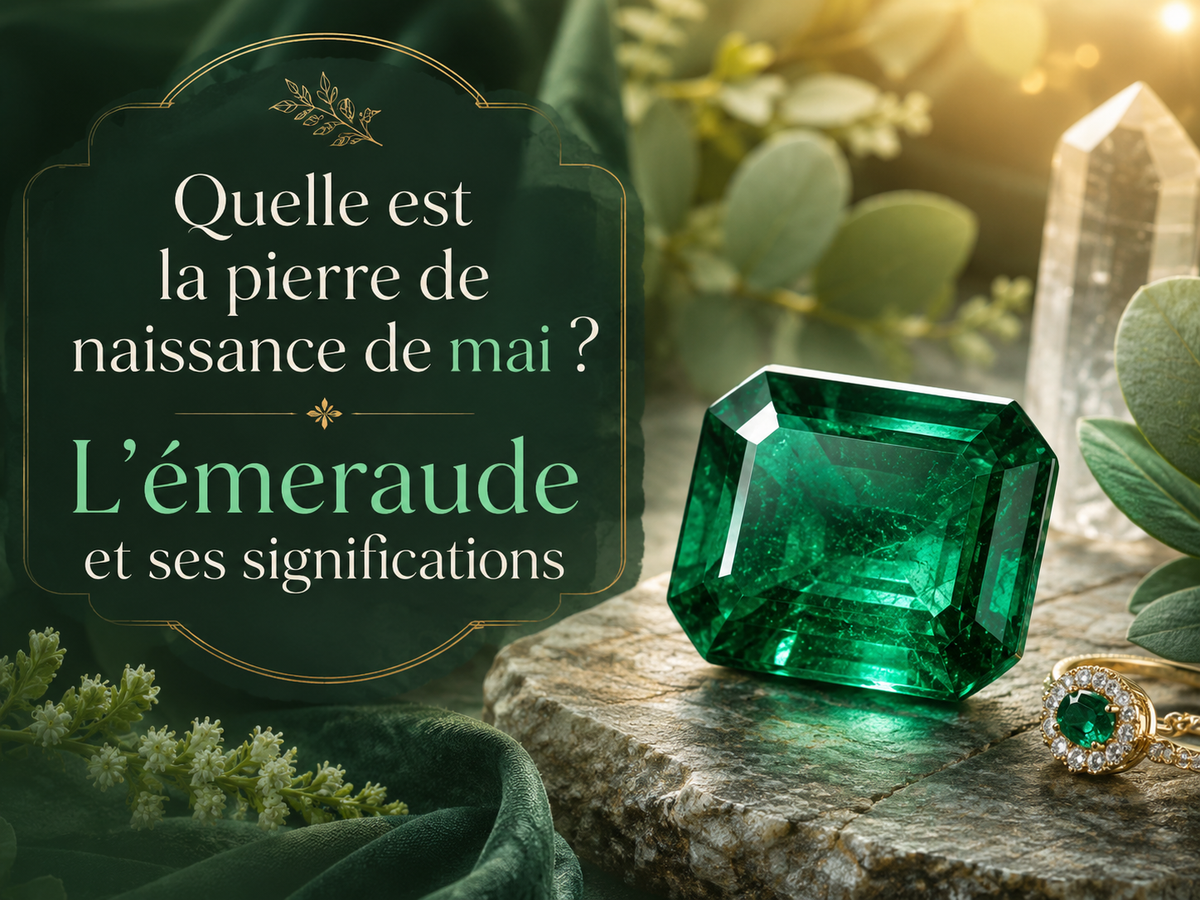 Quelle est la pierre de naissance de mai ? L’émeraude et ses significations