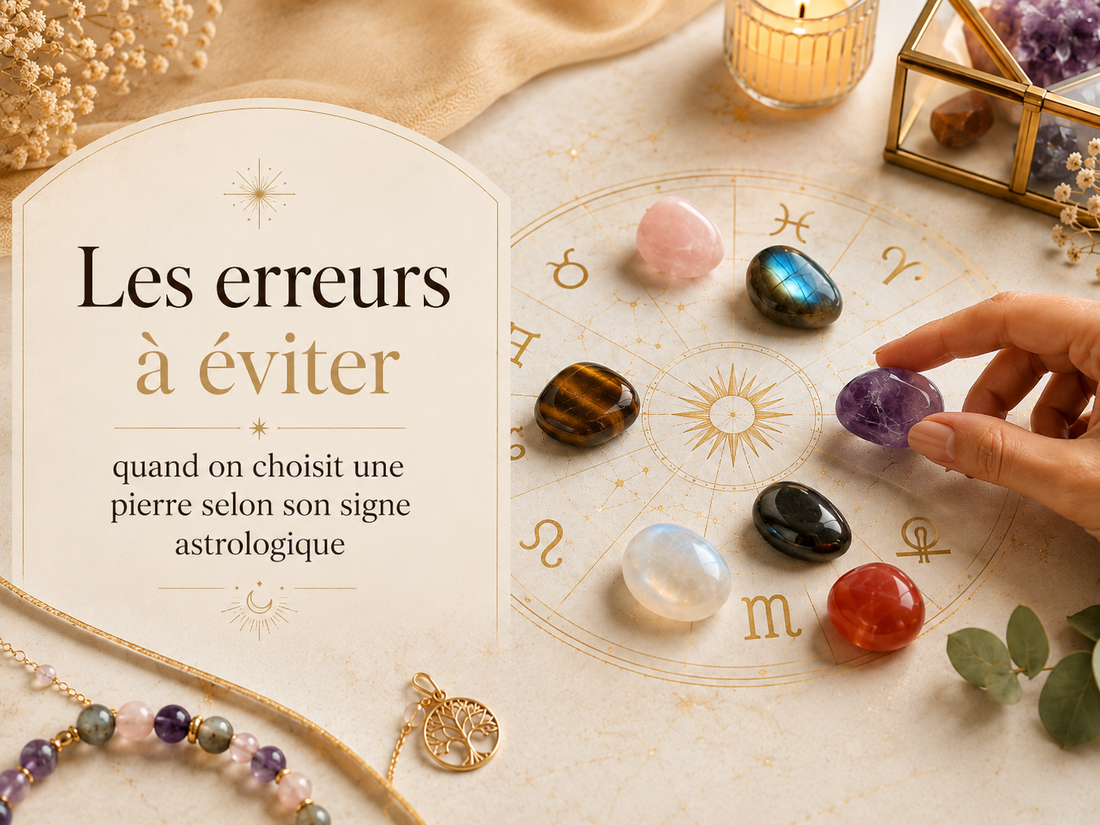 Les erreurs à éviter quand on choisit une pierre selon son signe astrologique