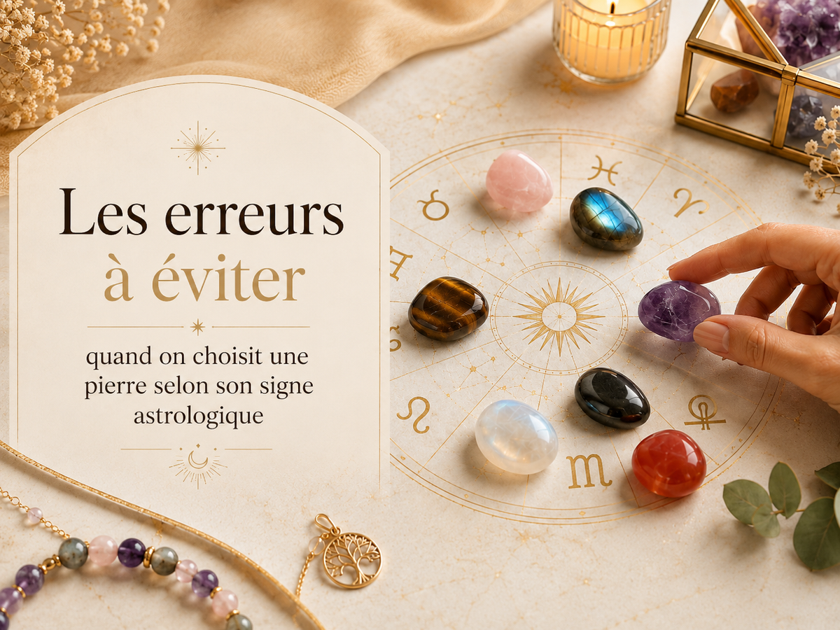 Les erreurs à éviter quand on choisit une pierre selon son signe astrologique