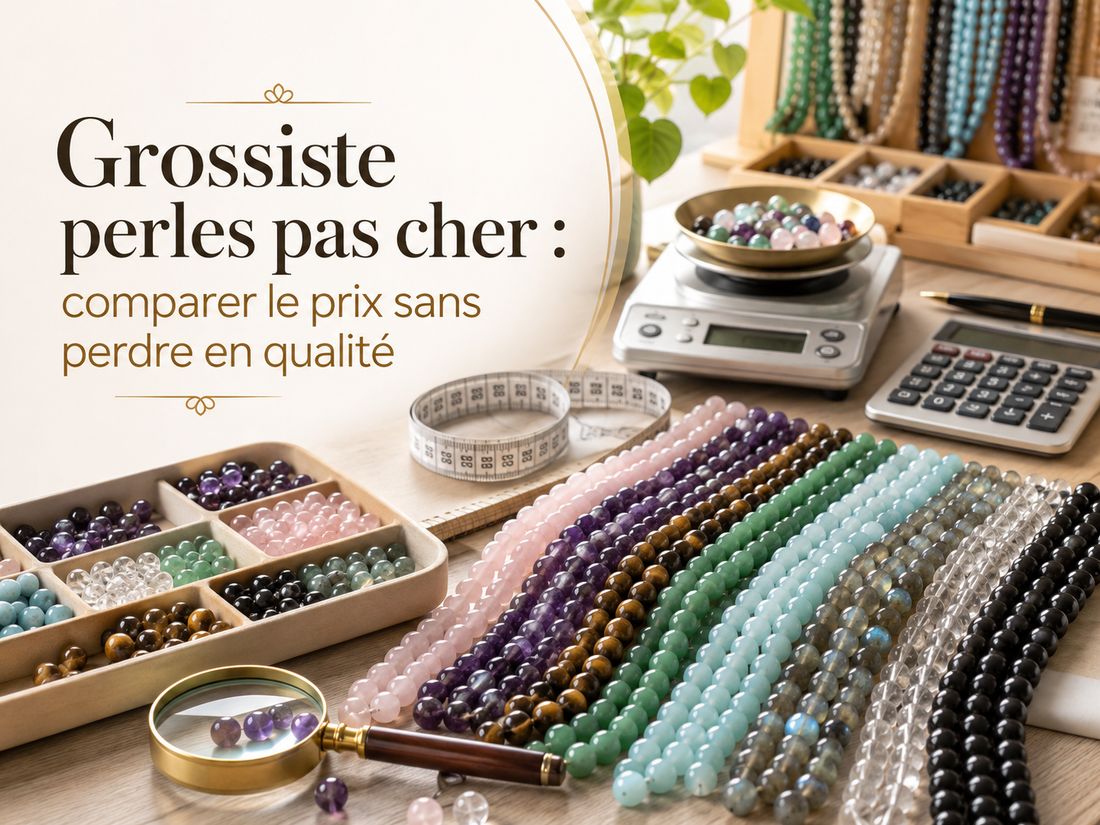 Grossiste perles pas cher : comparer le prix sans perdre en qualité