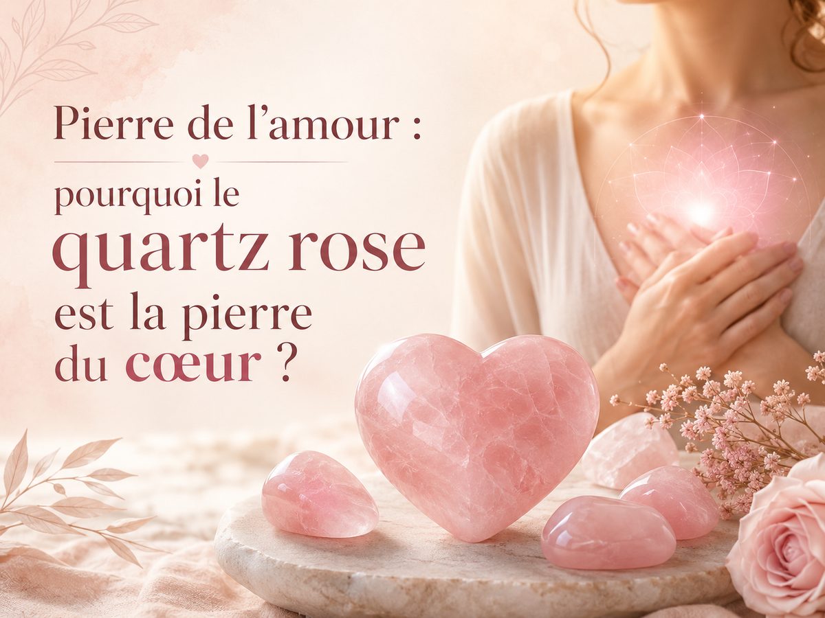Pierre de l’amour : pourquoi le quartz rose est la pierre du cœur ?