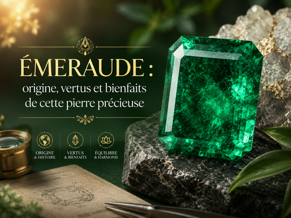 Émeraude : origine, vertus et bienfaits de cette pierre précieuse