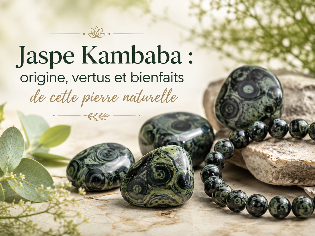 Jaspe Kambaba : origine, vertus et bienfaits de cette pierre naturelle