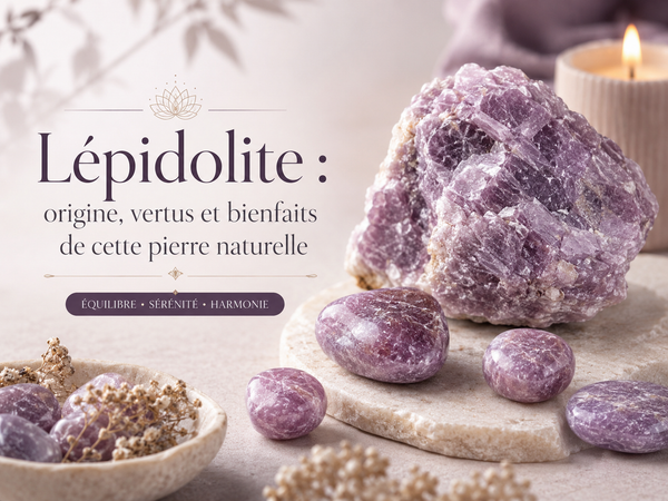 Lépidolite : origine, vertus et bienfaits de cette pierre naturelle