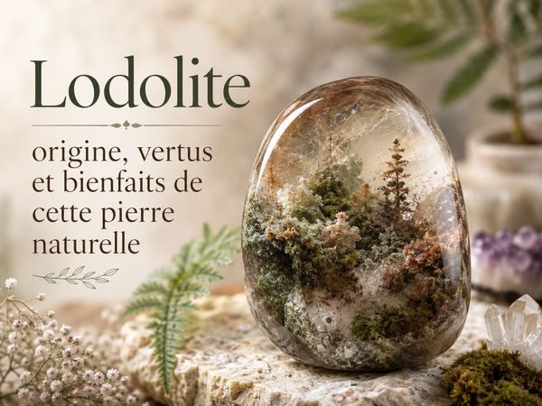 Lodolite : origine, vertus et bienfaits de cette pierre naturelle