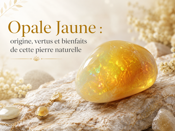 Opale Jaune : origine, vertus et bienfaits de cette pierre naturelle