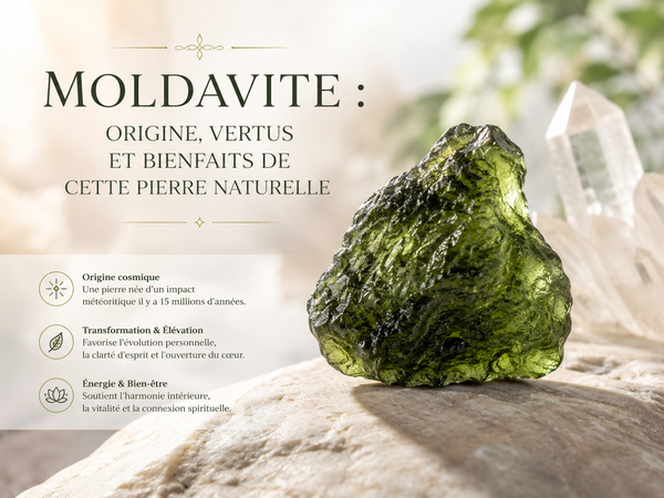 Moldavite : origine, vertus et bienfaits de cette pierre naturelle