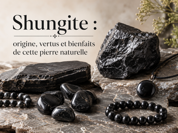 Shungite : origine, vertus et bienfaits de cette pierre naturelle