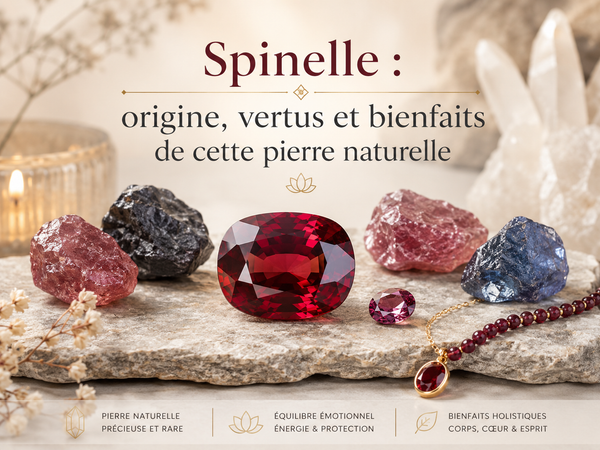 Spinelle : origine, vertus et bienfaits de cette pierre naturelle