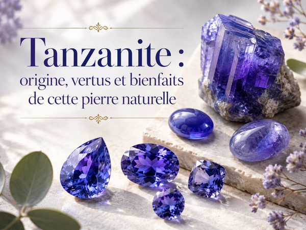 Tanzanite : origine, vertus et bienfaits de cette pierre naturelle