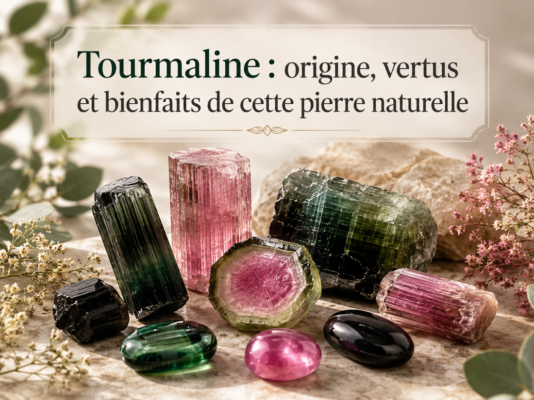 Tourmaline : origine, vertus et bienfaits de cette pierre naturelle