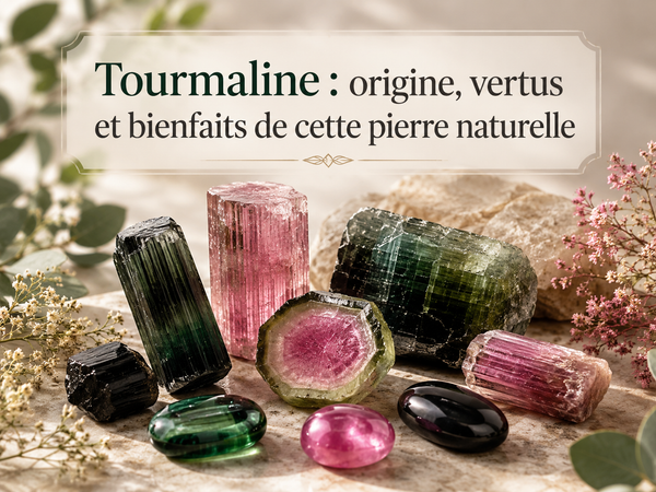 Tourmaline : origine, vertus et bienfaits de cette pierre naturelle