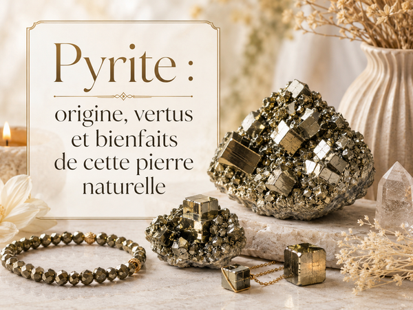 Pyrite : origine, vertus et bienfaits de cette pierre naturelle