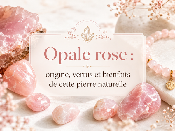 Opale rose : origine, vertus et bienfaits de cette pierre naturelle