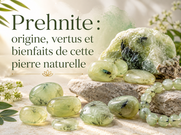 Prehnite : origine, vertus et bienfaits de cette pierre naturelle