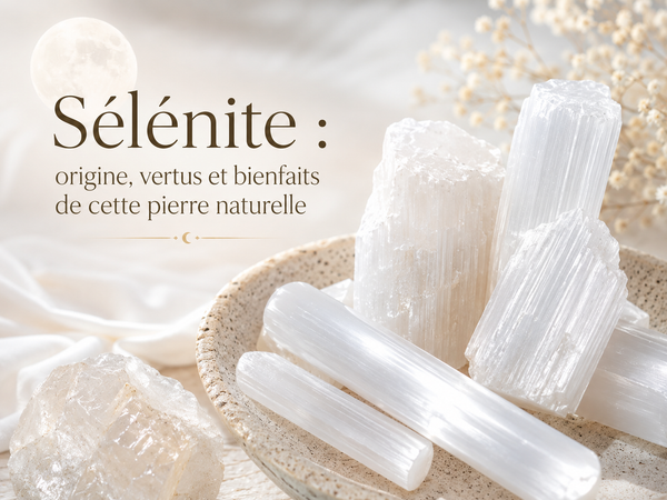 Sélénite : origine, vertus et bienfaits de cette pierre naturelle
