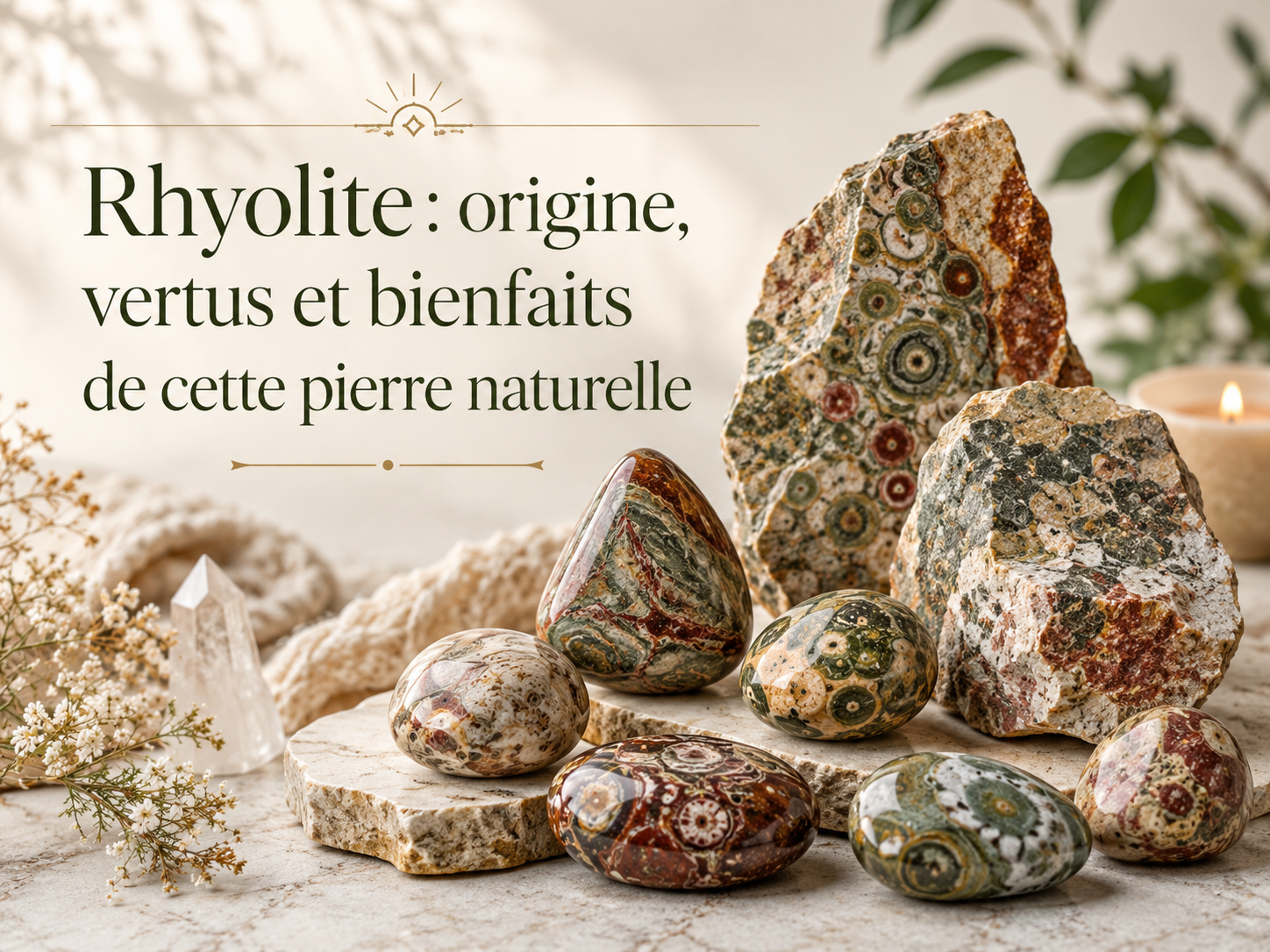 Rhyolite : origine, vertus et bienfaits de cette pierre naturelle