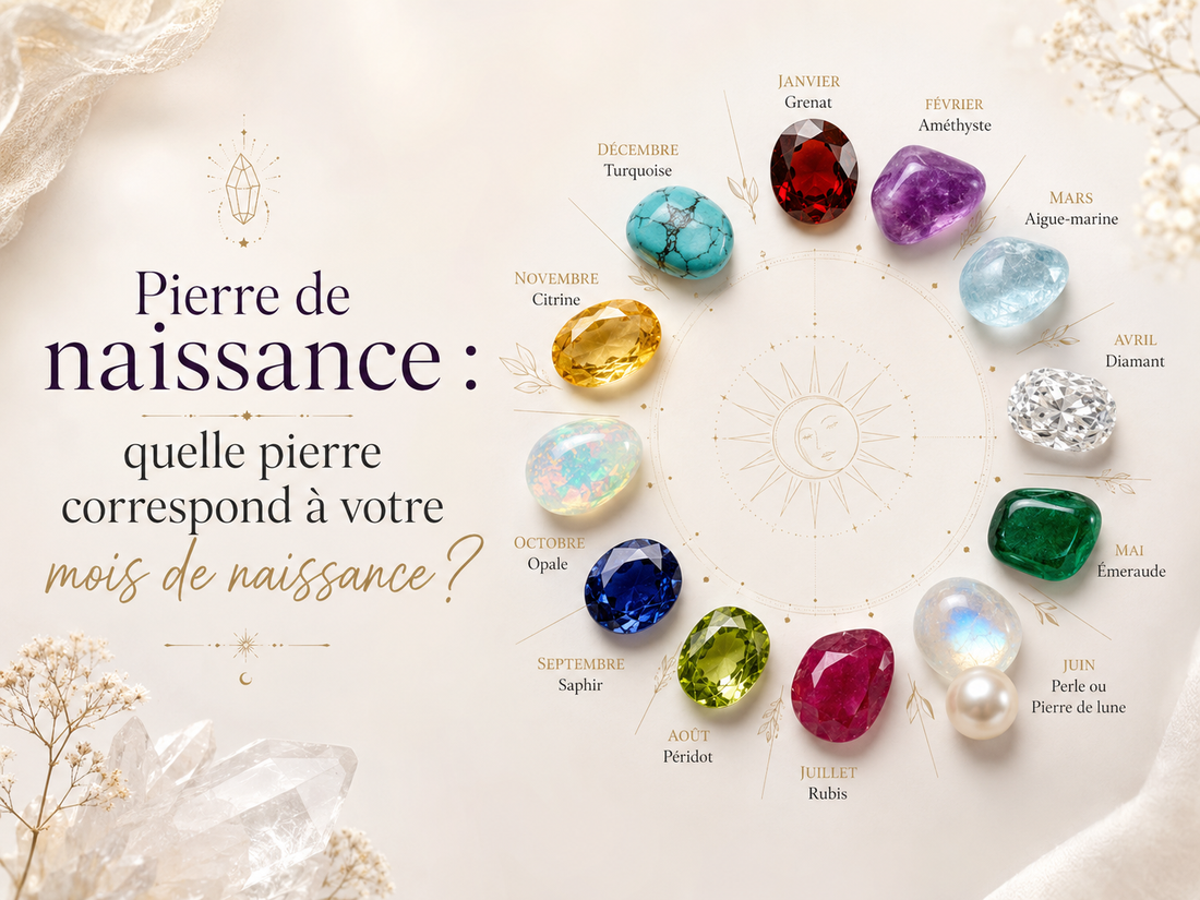 Pierre de naissance : quelle pierre correspond à votre mois de naissance ?