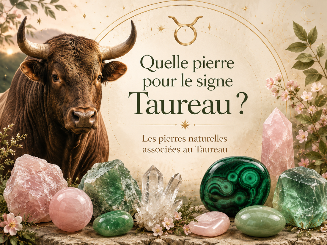 Quelle pierre pour le signe Taureau ? Les pierres naturelles associées au Taureau