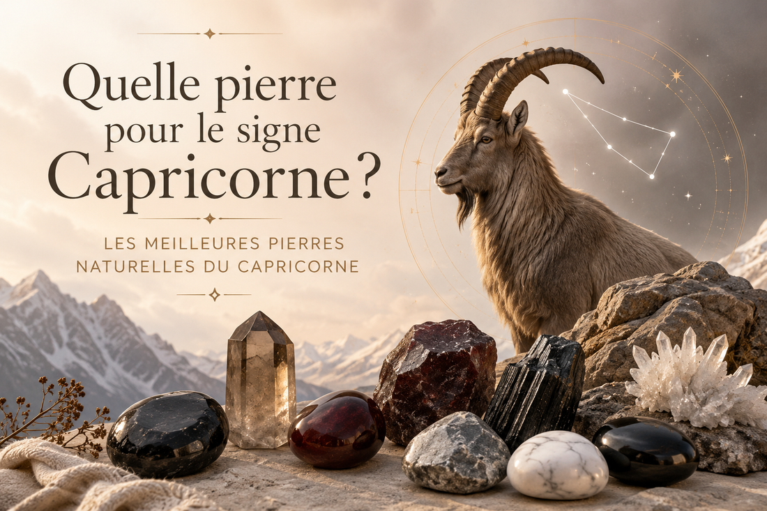 Quelle pierre pour le signe Capricorne ? Les meilleures pierres naturelles du Capricorne