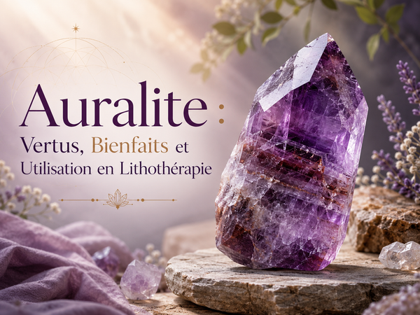 Auralite : Vertus, Bienfaits et Utilisation en Lithothérapie