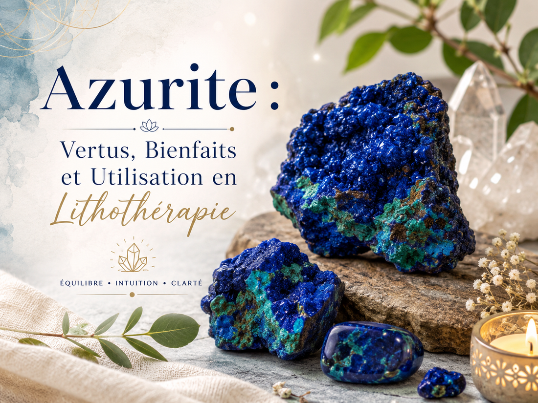 Azurite : Vertus, Bienfaits et Utilisation en Lithothérapie