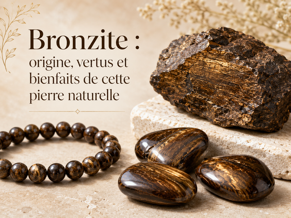 Bronzite : origine, vertus et bienfaits de cette pierre naturelle