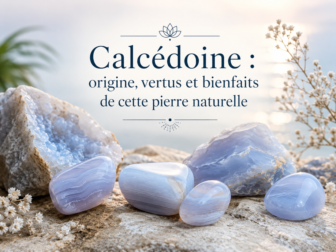 Calcédoine : origine, vertus et bienfaits de cette pierre naturelle