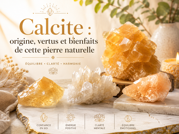 Calcite : origine, vertus et bienfaits de cette pierre naturelle