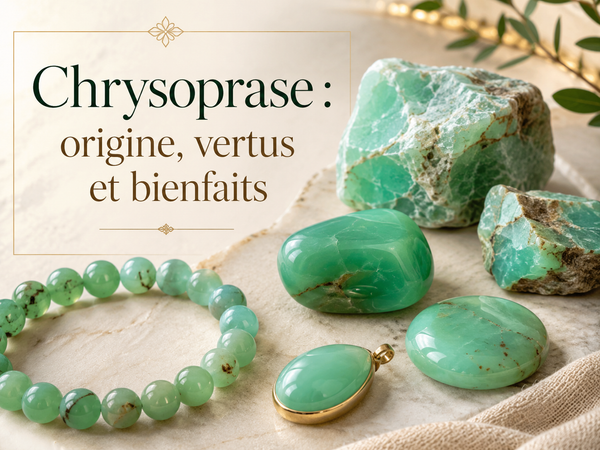Chrysoprase : origine, vertus et bienfaits